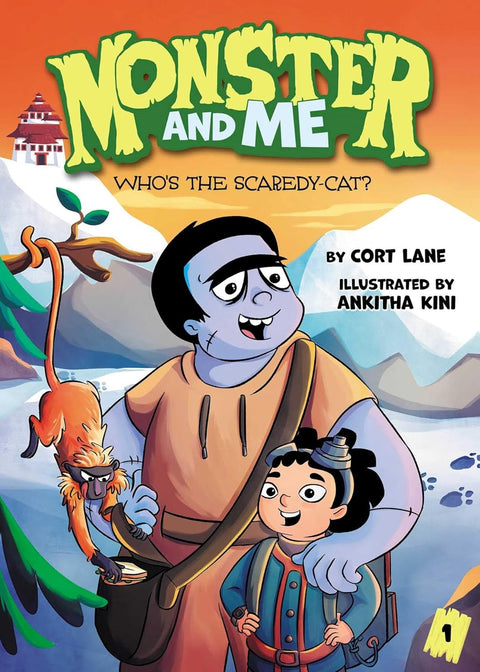 Monster and Me 1: Who's the Scaredy-Cat? by Cort Lane (Author), Ankitha Kini (Illustrator)