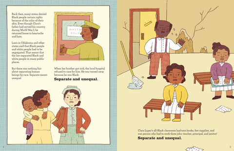 Someday Is Now: Clara Luper and the 1958 Oklahoma City Sit-ins by Olugbemisola Rhuday-Perkovich, Jade Johnson (Illustrator)