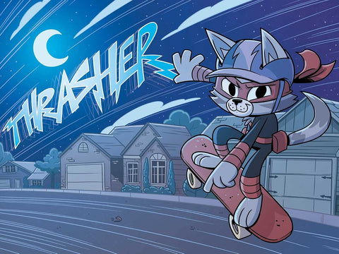 Cat Ninja: Welcome to the ‘Burbs by Matthew Cody, Chad Thomas (Illustrator) (Cat Ninja, 4)