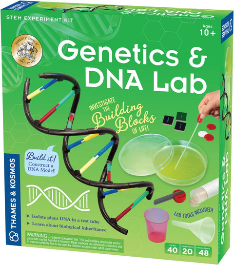 Genetics & DNA Lab Science Kit