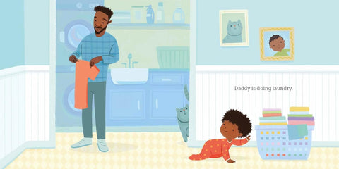 *PRE-ORDER (5/5/26 RELEASE)* Helping Daddy by Angel Dike, Ebony Glenn (Illustrator)
