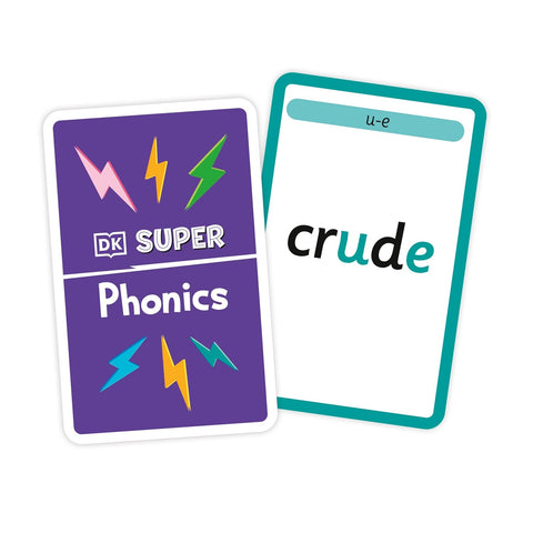 DK Super Phonics Split Vowel Spellings Card Game