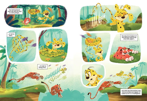 The Marsupilamis: Creatures from the Jungle!: An Original Graphic Novel by Amanda Deibert, GOUM (Illustrator)