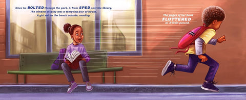 A-Train Allen by Lesley Younge (Author), Lonnie Ollivierre (Illustrator)