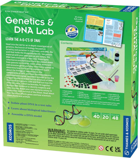 Genetics & DNA Lab Science Kit