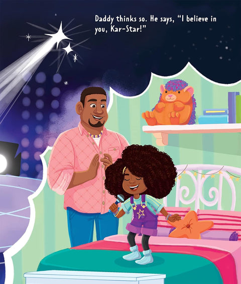 Daddy and Me and the Rhyme to Be by Chris Bridges (Author), Halcyon Person (Author), Parker-Nia Gordon (Illustrator)