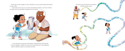 Angélica y la güira by Angie Cruz, Luz Batista (Illustrator)