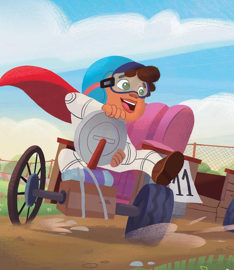 Born Driven by Saxton Moore Jr., Nolwe Azul Tamis (Illustrator)