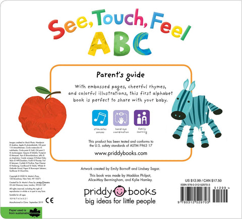 See, Touch, Feel:  ABC by Roger Priddy