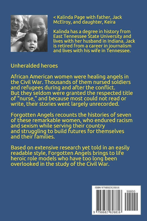 Forgotten Angels: The lives of African American women who served as nurses in the Civil War by Kalinda Page, Jack McElroy