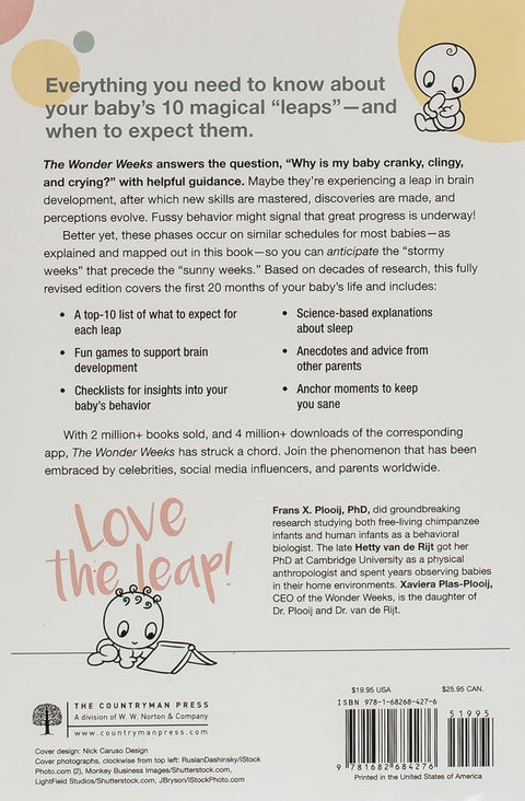 The Wonder Weeks: A Stress-Free Guide to Your Baby's Behavior (6th Edition) by Xaviera Plooij, Frans X. Plooij PhD, Hetty van de Rijt PhD