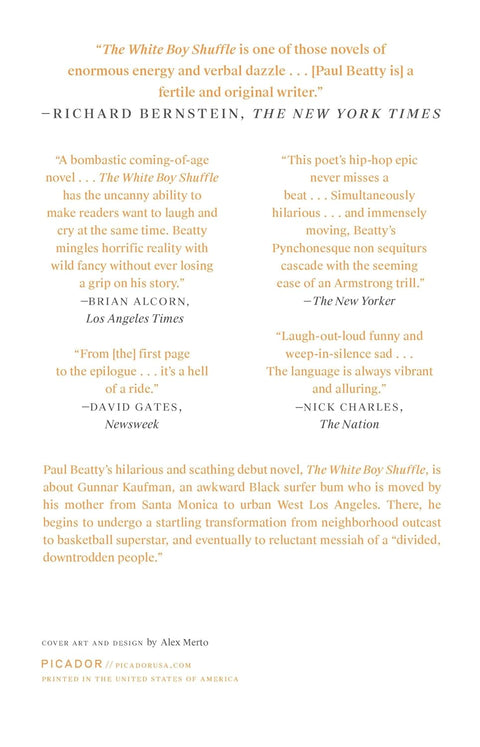 The White Boy Shuffle: A Novel by Paul Beatty