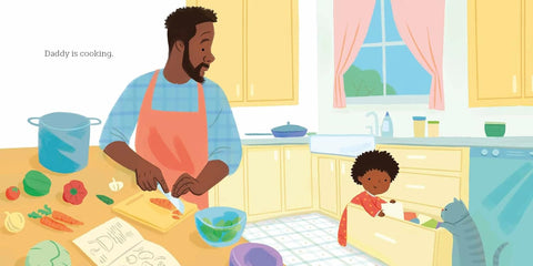 *PRE-ORDER (5/5/26 RELEASE)* Helping Daddy by Angel Dike, Ebony Glenn (Illustrator)