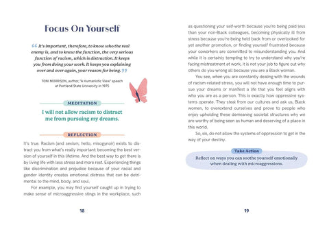 Meditations for Black Women: 75 Mindful Reflections to Help You Stay Grounded & Find Inner Peace by Oludara Adeeyo