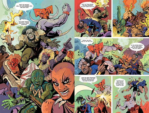 Tales of the Orishas: A Graphic Novel by Hugo Canuto