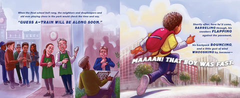 A-Train Allen by Lesley Younge (Author), Lonnie Ollivierre (Illustrator)