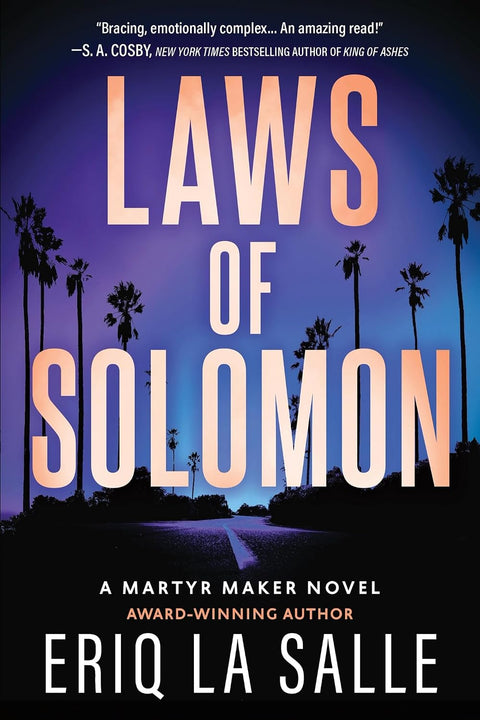 *PRE-ORDER (9/8 RELEASE)* Laws of Solomon by Eriq La Salle