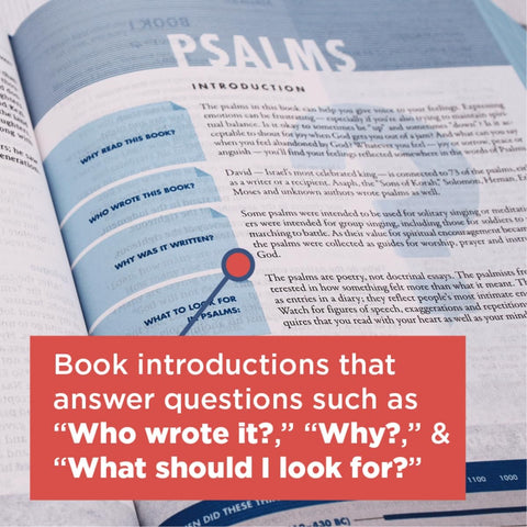 NIV, Quest Study Bible, Personal Size, Leathersoft, Blue, Comfort Print: The Only Q and A Study Bible