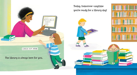 *** PRE-ORDER, 2/3/26 RELEASE *** I'm So Happy You're Here: A Celebration of Library Joy by Mychal Threets, Lorraine Nam (Illustrator)