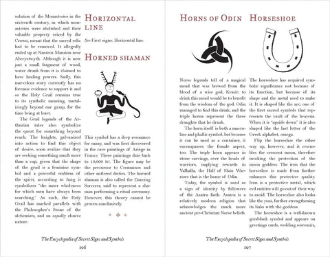 The Encyclopedia of Secret Signs and Symbols (Mystic Encyclopedias) by Adele Nozedar