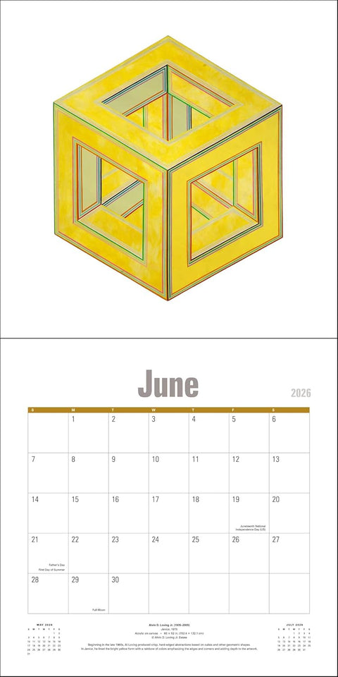 National Museum of African American History & Culture Wall Calendar 2026