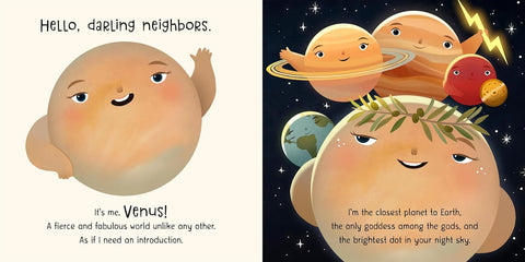 Venus! Fierce And Fabulous (Our Universe #9) by Stacy McAnulty, Stevie Lewis (Illustrator)