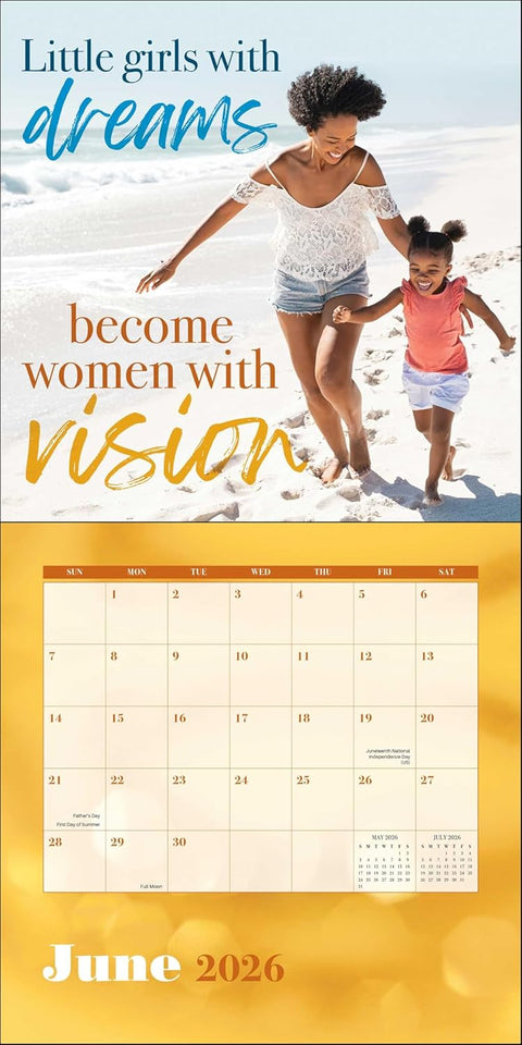 Black Girl Magic 2026 Wall Calendar 2026