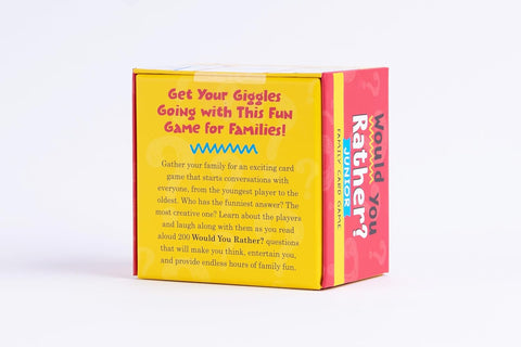 Would You Rather? Junior: Family Card Game: Laugh-Out-Loud Fun for Everyone!