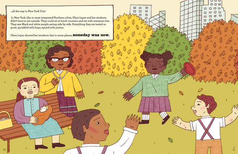 Someday Is Now: Clara Luper and the 1958 Oklahoma City Sit-ins by Olugbemisola Rhuday-Perkovich, Jade Johnson (Illustrator)
