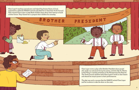 Someday Is Now: Clara Luper and the 1958 Oklahoma City Sit-ins by Olugbemisola Rhuday-Perkovich, Jade Johnson (Illustrator)