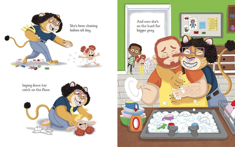 My Mom is a Lioness by Swapna Haddow (Author), Dapo Adeola (Illustrator)