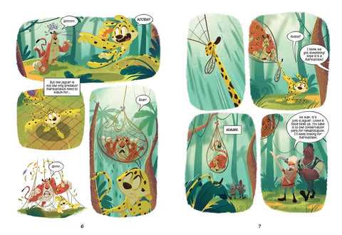 The Marsupilamis: Creatures from the Jungle!: An Original Graphic Novel by Amanda Deibert, GOUM (Illustrator)