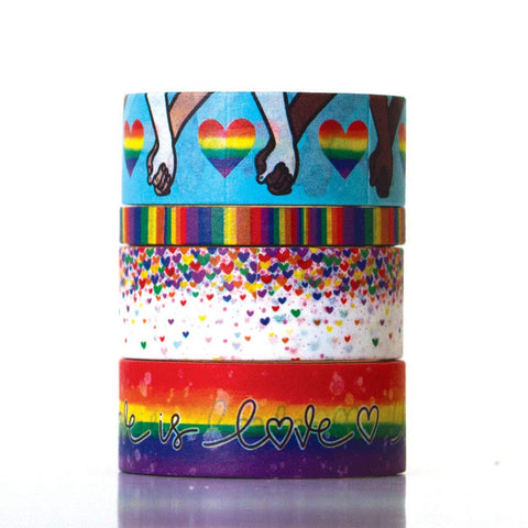 Paper House Productions, LGBTQ+ Pride Washi Tape Set