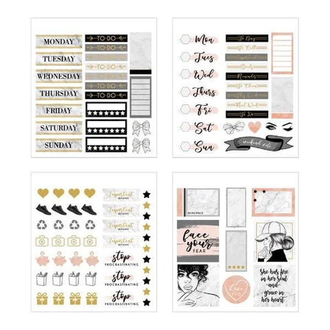 Planner Stickers Book - Glamorous Girls Minis