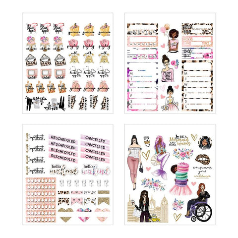 Planner Stickers Book - Jamison Reid Own Kind of Beautiful Minis