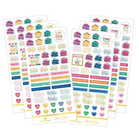 Planner Stickers - Co-Parenting