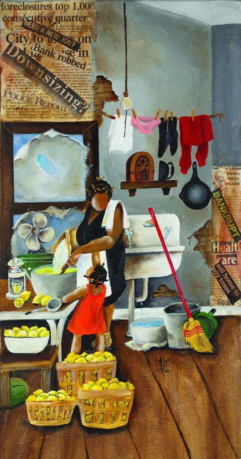 Got Lemons - Make Lemonade 500 pc Jigsaw Puzzle by Artist: Annie Lee