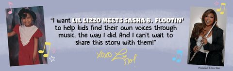 Lil’ Lizzo Meets Sasha B. Flootin’ by Lizzo, Mark Pett (Illustrator)