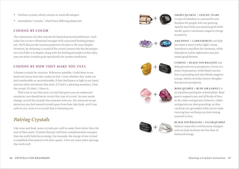 Crystals for Beginners: The Guide to Get Started with the Healing Power of Crystals by Karen Frazier