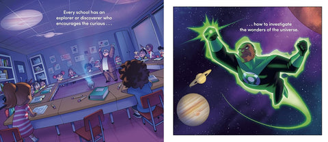 School is Full of Superheroes by Michael Dahl, Omar Lozano (Illustrator)