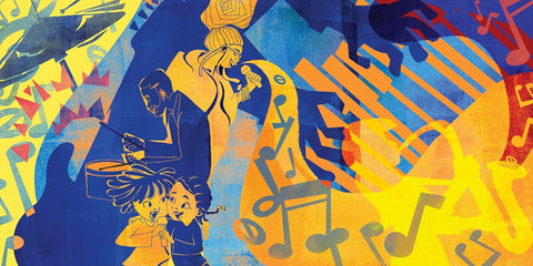 Band in Our Basement: A Picture Book by Kelly J. Baptist (Author), Jenin Mohammed (Illustrator)