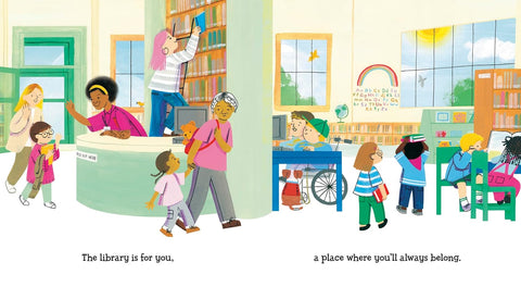 *** PRE-ORDER, 2/3/26 RELEASE *** I'm So Happy You're Here: A Celebration of Library Joy by Mychal Threets, Lorraine Nam (Illustrator)