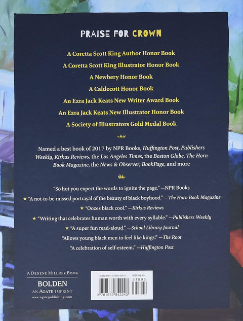 Crown: An Ode to the Fresh Cut by Derrick Barnes (Author), Gordon C. James (Illustrator)