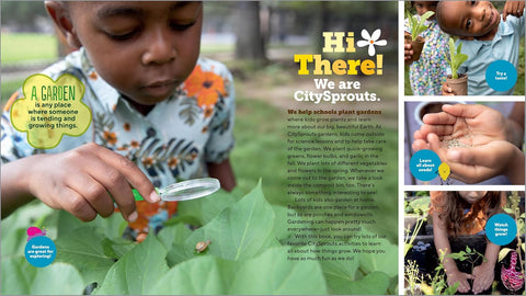 We Garden Together!: Projects for Kids: Learn, Grow, and Connect with Nature by Jane Hirschi, Educators at City Sprouts