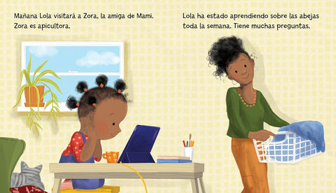 Lola conoce las abejas (Spanish Edition) by Anna McQuinn, Rosalind Beardshaw (Illustrator), Aurora Humaran (Translator)
