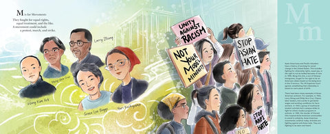 A is for Asian American: An Asian Pacific Islander Desi American Alphabet by Virginia Loh-Hagan (Author), Tracy Nishimura Bishop (Illustrator)