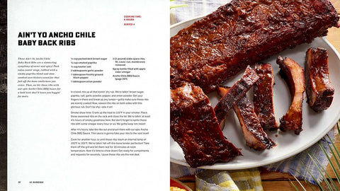 AC Barbeque: The Husky and Handsome Guide to Grilling (A Cookbook) by Anthony Aderson, Cedric The Entertainer