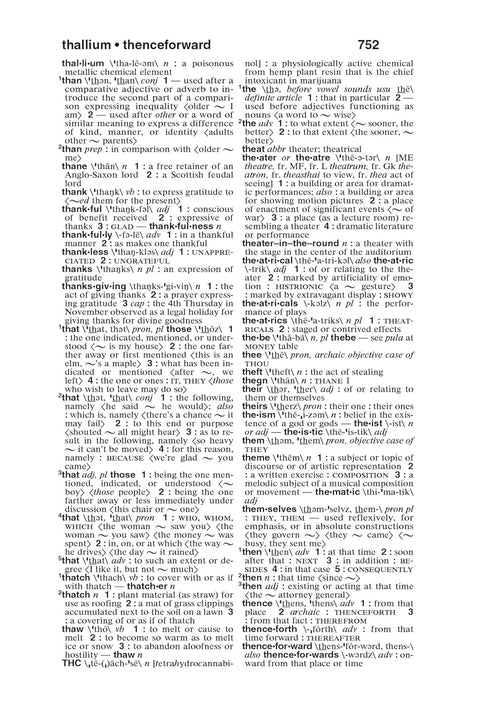 The Merriam-Webster Dictionary, New Edition