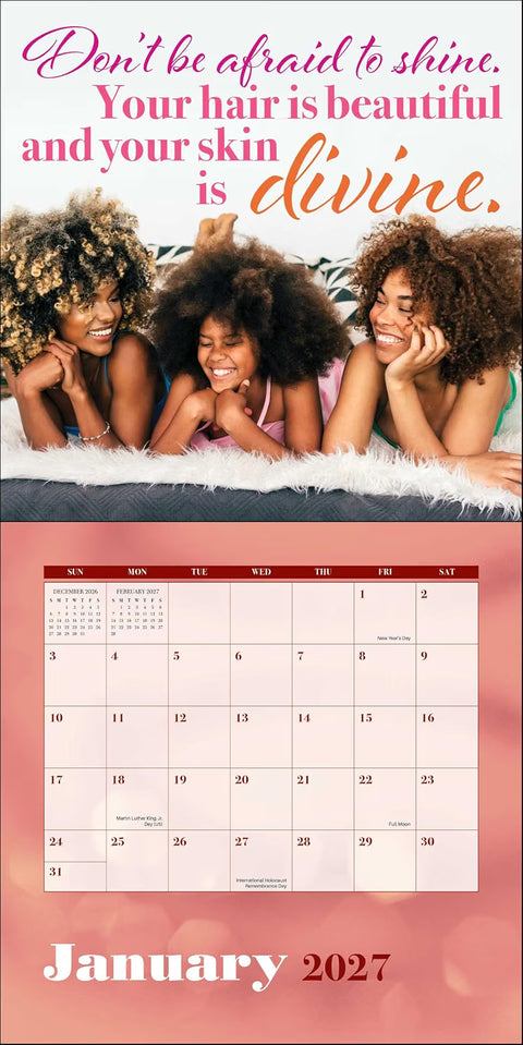 Black Girl Magic 2027 Wall Calendar (Rizzoli Universe)