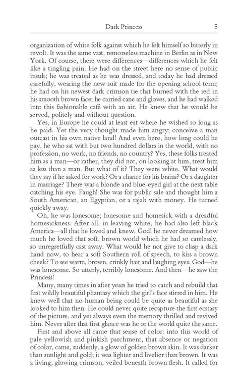 Dark Princess: A Romance by W. E. B. Du Bois